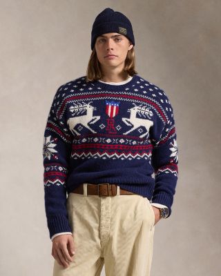 Polo Ralph Lauren - Deer Jacquard Wool Sweater