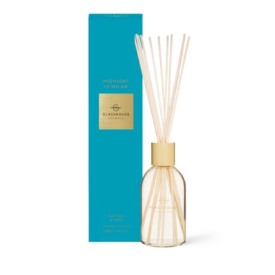 Glasshouse Fragrances - Midnight in Milan Reed Diffuser, 8.4 oz