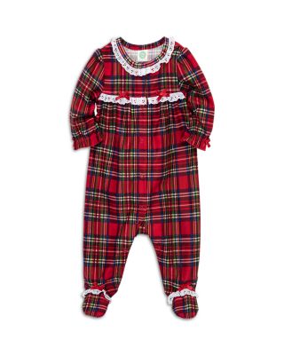 Girls' Plaid Footie - Baby