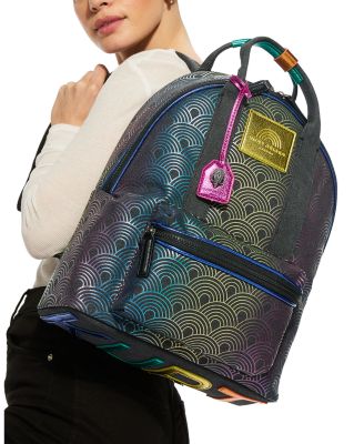 Kurt Geiger Southbank Large Backpack in Multi #2744299609 NWT SOUTHBANK LG BACKPACK Rainbow Stripe Canvas Backpack by KURT  main image 2