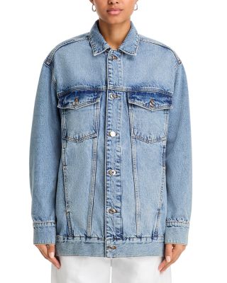 FRAME Extended Denim Jacket | Bloomingdale's