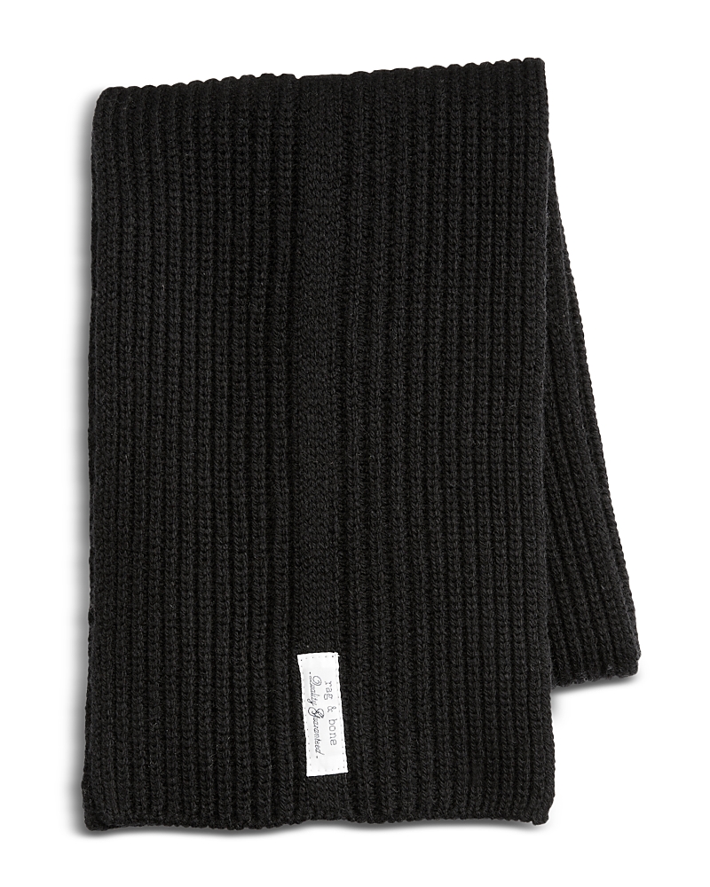 Rag & Bone Max Scarf In Black