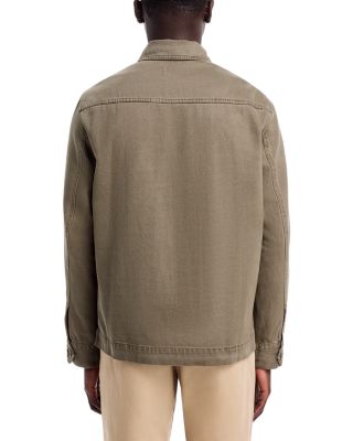 Garment Dyed Denim Work Jacket