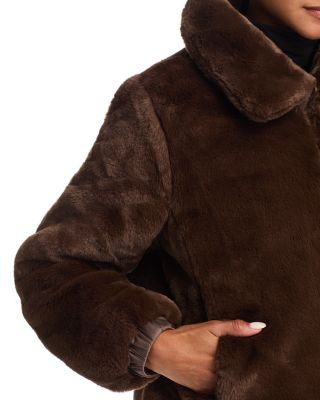 Jeon Reversible Faux Fur Jacket