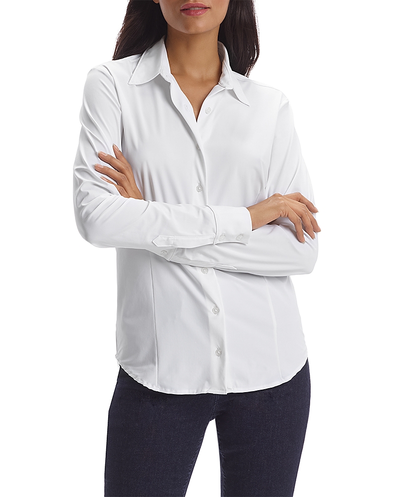 Commando Classic Button-down Shirt In White