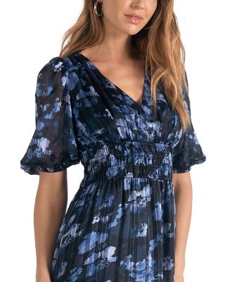 V Neck Maxi Dress