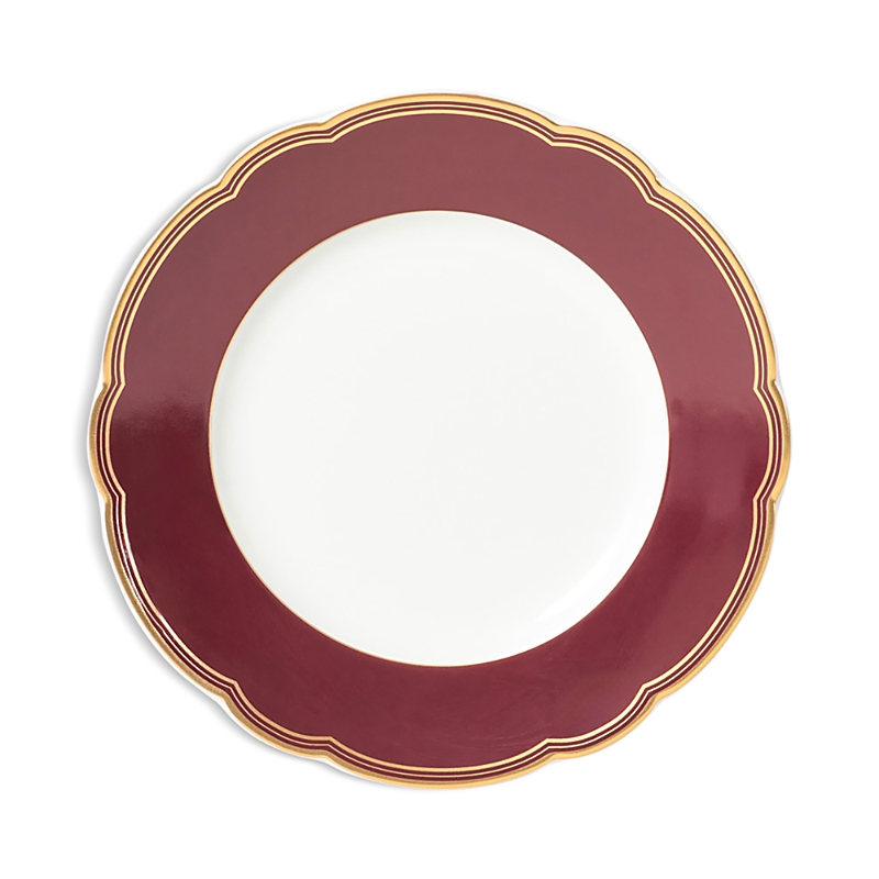 Bernardaud Pompadour Salad Plate In Grenadine