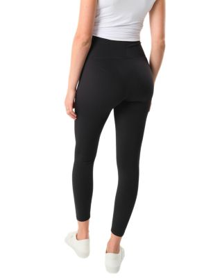 Women&#39;s Maternity Stretch Leggings with Bump-Friendly Phone Pocket