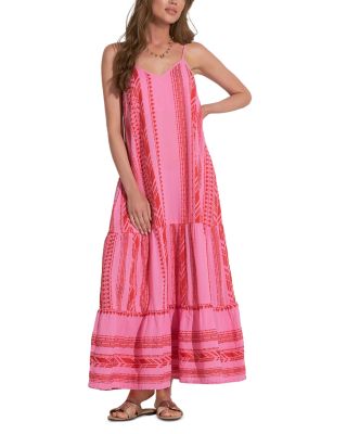 Spaghetti Strap Maxi Swim Cover-Up Dress