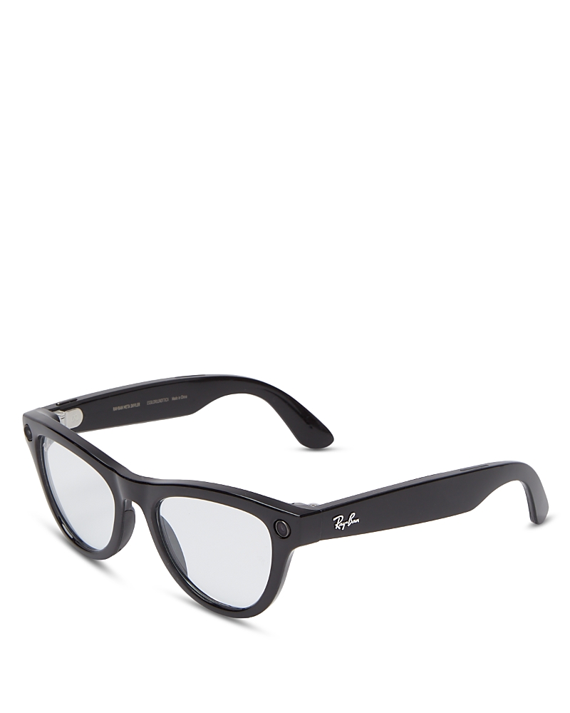 Ray Ban Ray-ban Meta Skyler Smart Glasses, 52mm In Blue