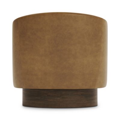 Camino Leather Swivel Chair 