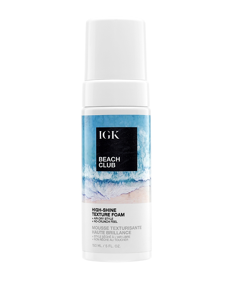 Igk Hair Beach Club High Shine Texture Foam 5 oz.