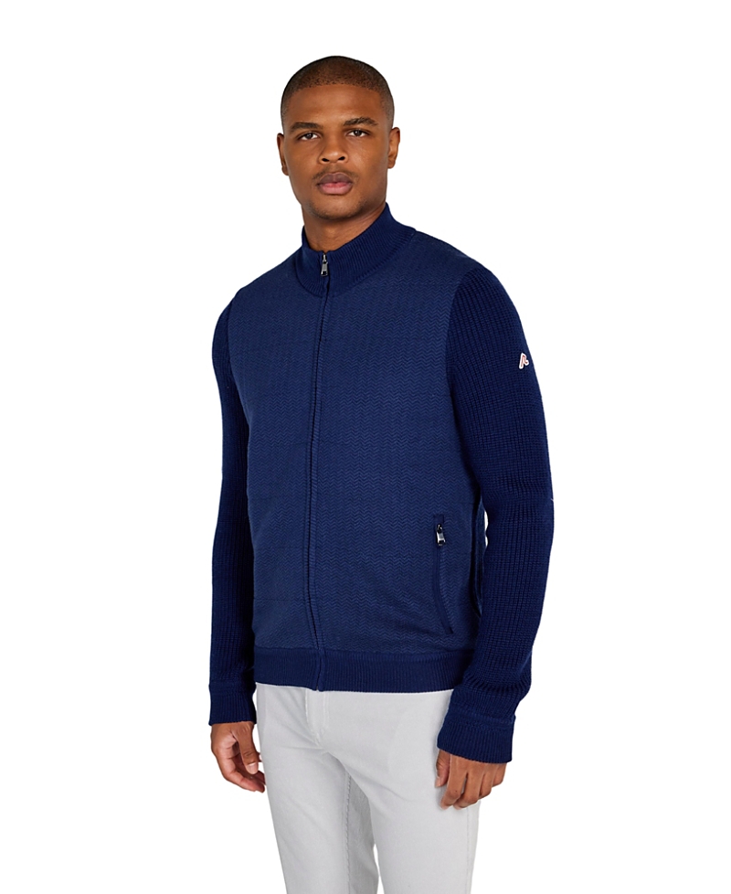 Redvanly Cliff Jacket In Dark Blue
