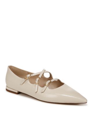 Sam Edelman - Sam Edelman Women's Cass Pointed Toe Triple Strap Flats