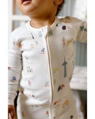 Unisex Ribbed Baby Footless Sleeper - Baby