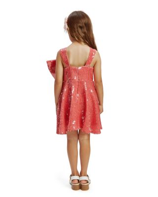 Girls' Stefania Sequin Bow Dress - Little Kid, Big Kid
