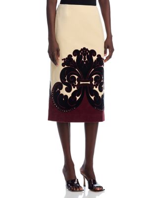 La DoubleJ - Printed Pencil Skirt