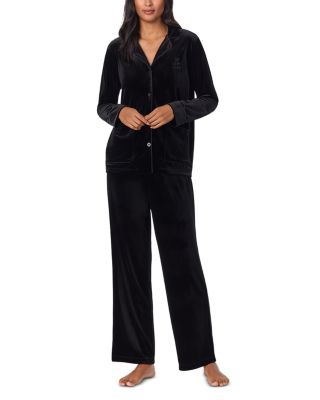 Ralph Lauren - Velvet Long Sleeve Pajama Set