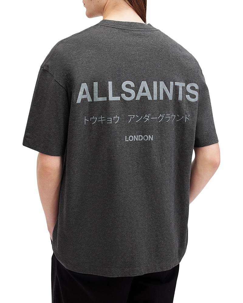 Allsaints Underground Organic Cotton Logo Graphic Tee