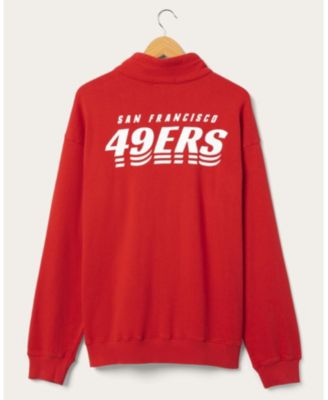 Unisex NFL San Francisco 49ers Mock 1/4 Button Up