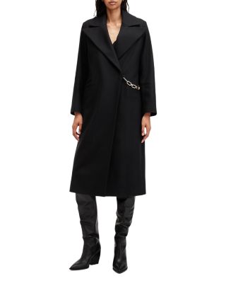 ALLSAINTS - Simone Chain Trim Coat