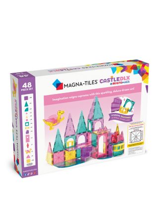Castle DLX 48 Piece Magnetic Construction Set - 3+