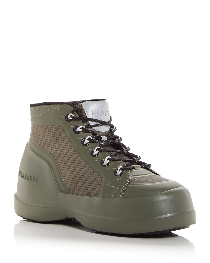 Moon Boot Luna Trek Boots In Khaki