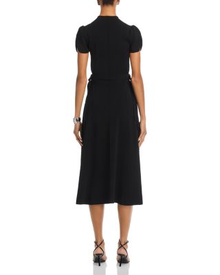 Tulip Sleeve Midi Dress