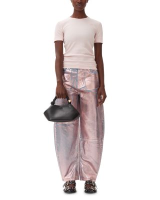 Soft Ribbed Short Sleeve Tee