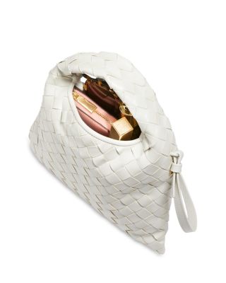 Mini Hop Intrecciato Leather Shoulder Bag