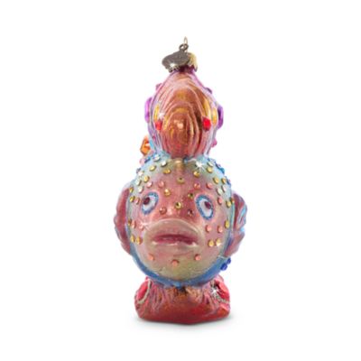 Fancy Fish Glass Ornament