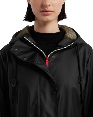 Abbey Short Rubberized Rain Jacket