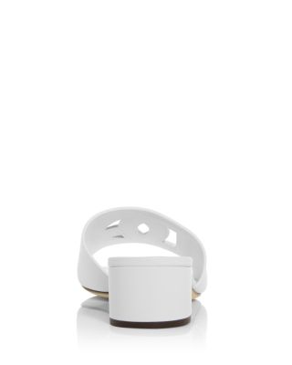 Women&#39;s Block Heel Slide Sandals