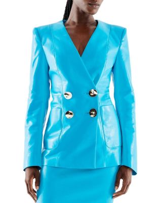 Claude Recycled Leather Blazer