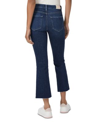 Colette Cropped Flare Leg Jeans in Sagrada