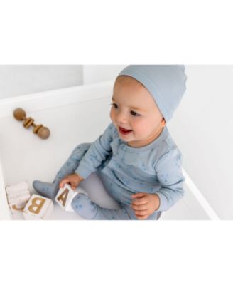 Unisex Star Print Footie - Baby