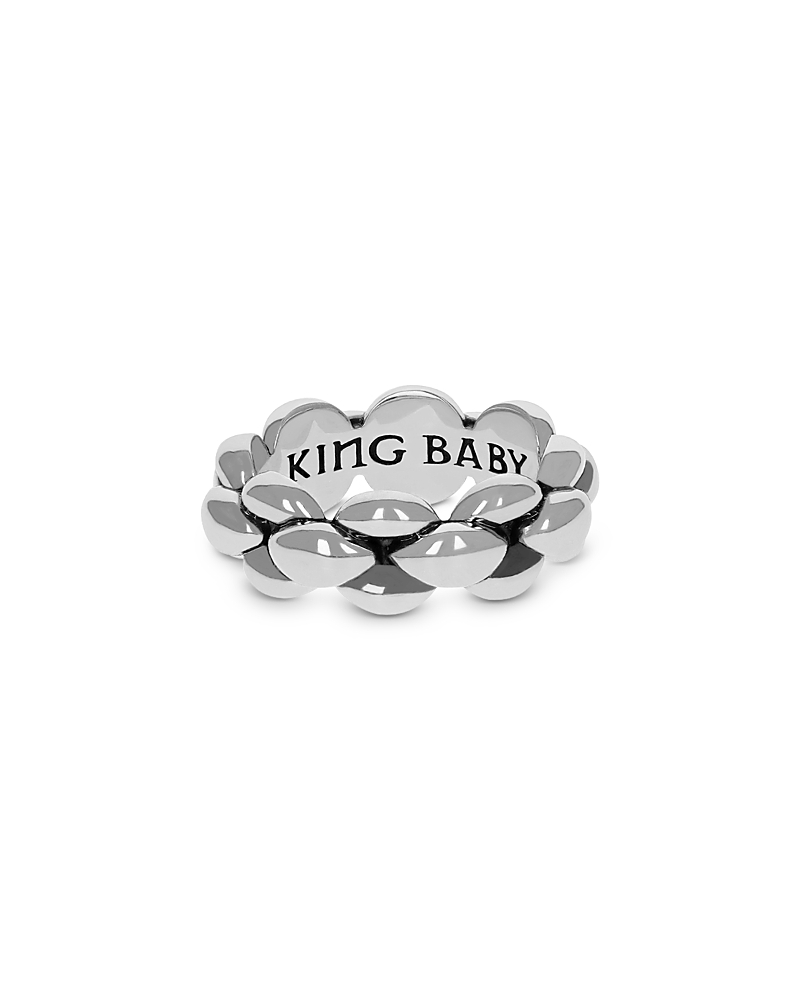 KING BABY STUDIO MEDIUM INFINITY LINK RING