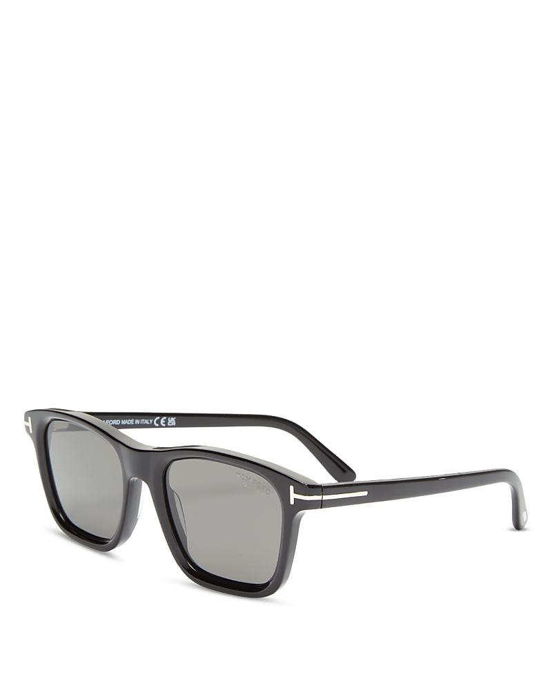 Tom Ford Barron Square Sunglasses, 54mm In Black