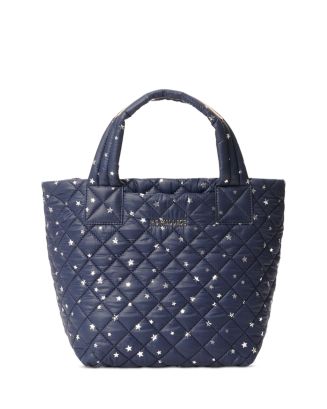 MZ Wallace Tiny Metro shops Tote Dark Blue Camo