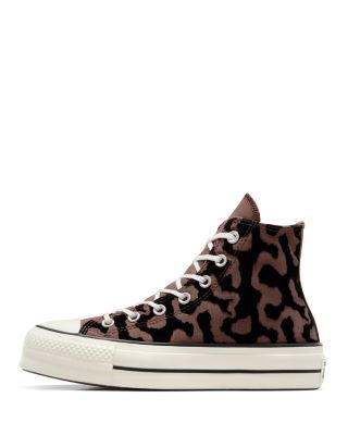 Women's Chuck Taylor All Star Lift Hi Leopard Remix Sneakers