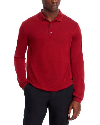 BOSS - Lancione Long Sleeve Polo Shirt