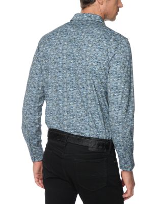 Claredon Printed Button Front Shirt