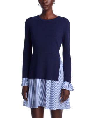 English Factory Mixed Media Dress