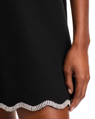 Crystal Trim Mini Dress - Exclusive