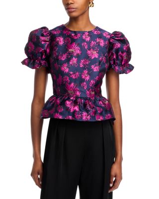 AQUA - Jacquard Top - Exclusive