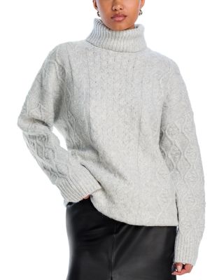 FRENCH CONNECTION - Makira Cable Knit Sweater