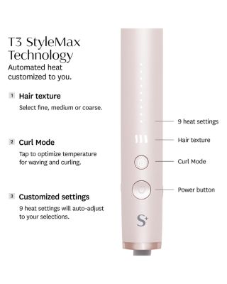 SinglePass StyleMax Professional 1&amp;quot; Flat Iron in Satin Blush/Rose Gold