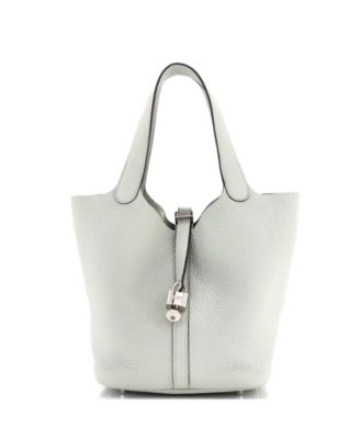 Pre-Owned Hermes Mm Picotin Lock Bag Clemence