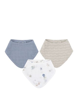 Cove Beach Life Muslin Bibs, 3 Pack - Ages 0-3