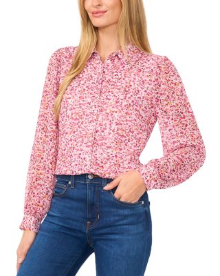 CeCe - Scalloped Collar Top